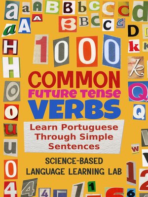 cover image of 1000 Common Future Tense Verbs: Portuguese
